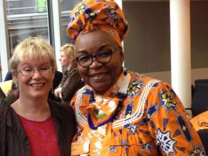 Alice Nkom und Gabriela Heinrich