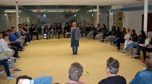 In der Schule Insel Schütt