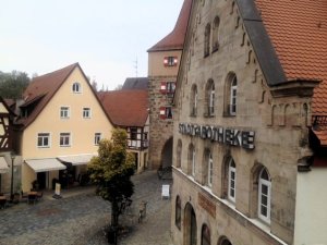 Aussicht vom Laufer Büro von Gabriela Heinrich