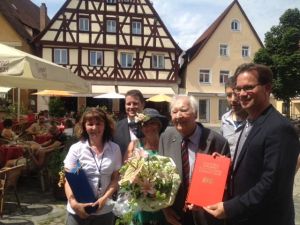 Ehrung durch Florian Pronold