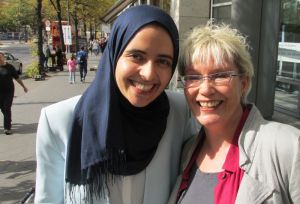 Gabriela Heinrich und Fatima Unter den Linden