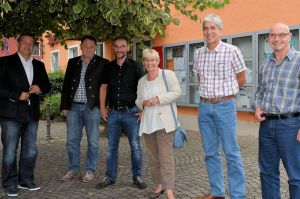 Besuch von Gabriela Heinrich und Carsten Träger in Vorra