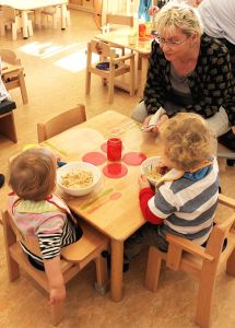 Aktion Rollentausch im Kinderhaus KoMeT