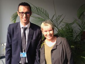 Mhammed Elmakkaoui und Gabriela Heinrich