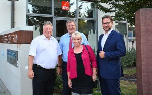 Martin Burkert, Frank Thyroff, Gabriela Heinrich, Florian Pronold