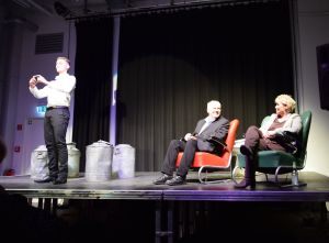 Szenische Lesung Menschenrechte auf AEG in Nürnberg