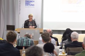 Gabriela Heinrich FES-Veranstaltung Wie stärken wir Afrika