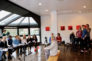 Gabriela Heinrich in der Wilhelm_Löhe-Schule